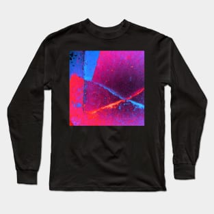 Intersection |  Colorful Abstract Long Sleeve T-Shirt